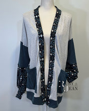 Load image into Gallery viewer, Bishop Sleeve Cardigan- Snakes &amp; Moons *Medium*
