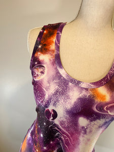 Essential Tank- Purple Galaxy *XL*