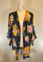 Load image into Gallery viewer, Summer Cardi- Navy Stripe
