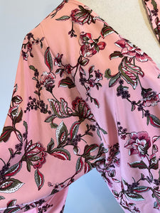 Summer Cardi- Pink Floral