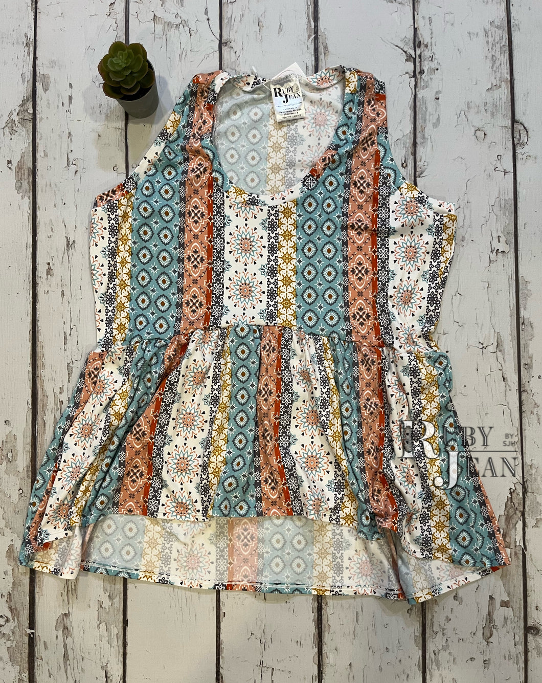 Boho Babydoll Tank *XL*