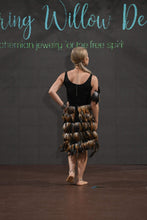 Load image into Gallery viewer, Feathered Hi-Low Skirt
